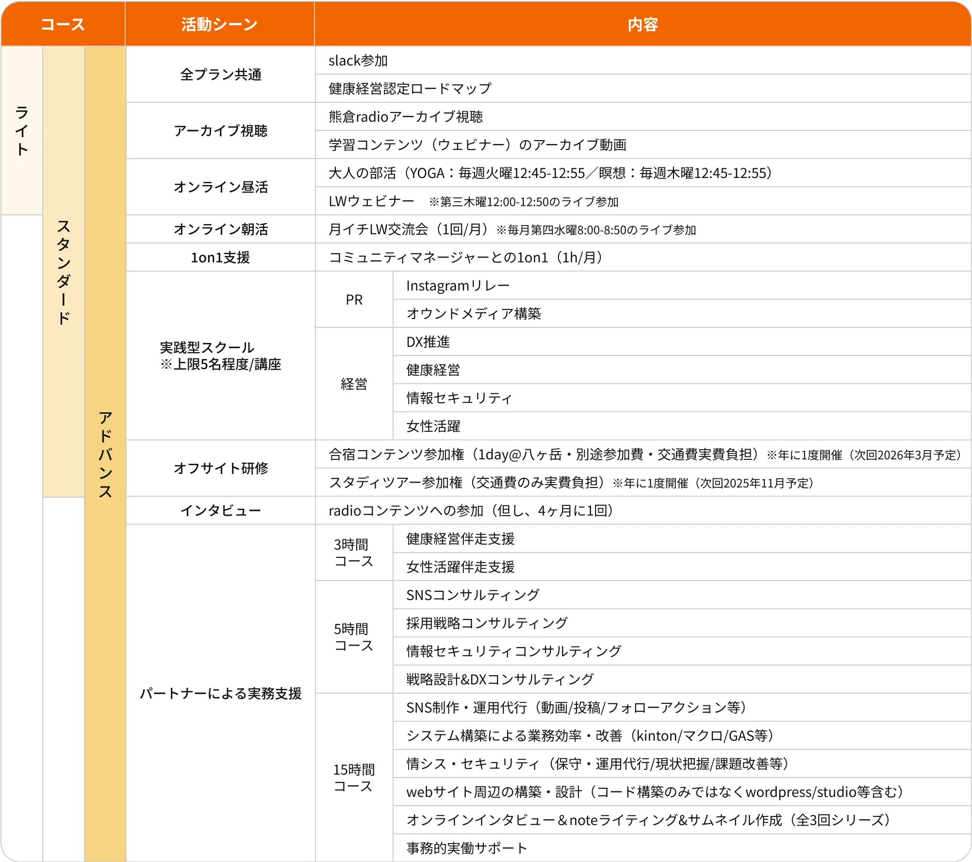 活動内容